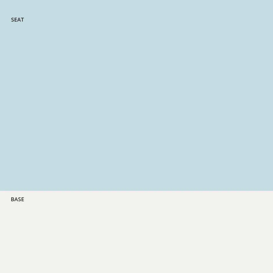 Stołek do ustawiania w stos z metalu i polipropylenu Wykonany we Włoszech, 2 sztuki - Charla Viadurini