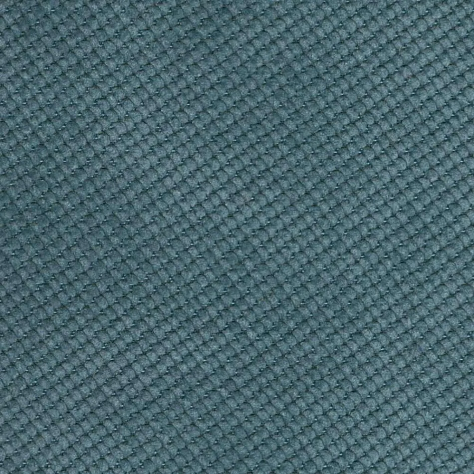 Taboret z tkaniny i antracytowego metalu Made in Italy - Nautilus Viadurini