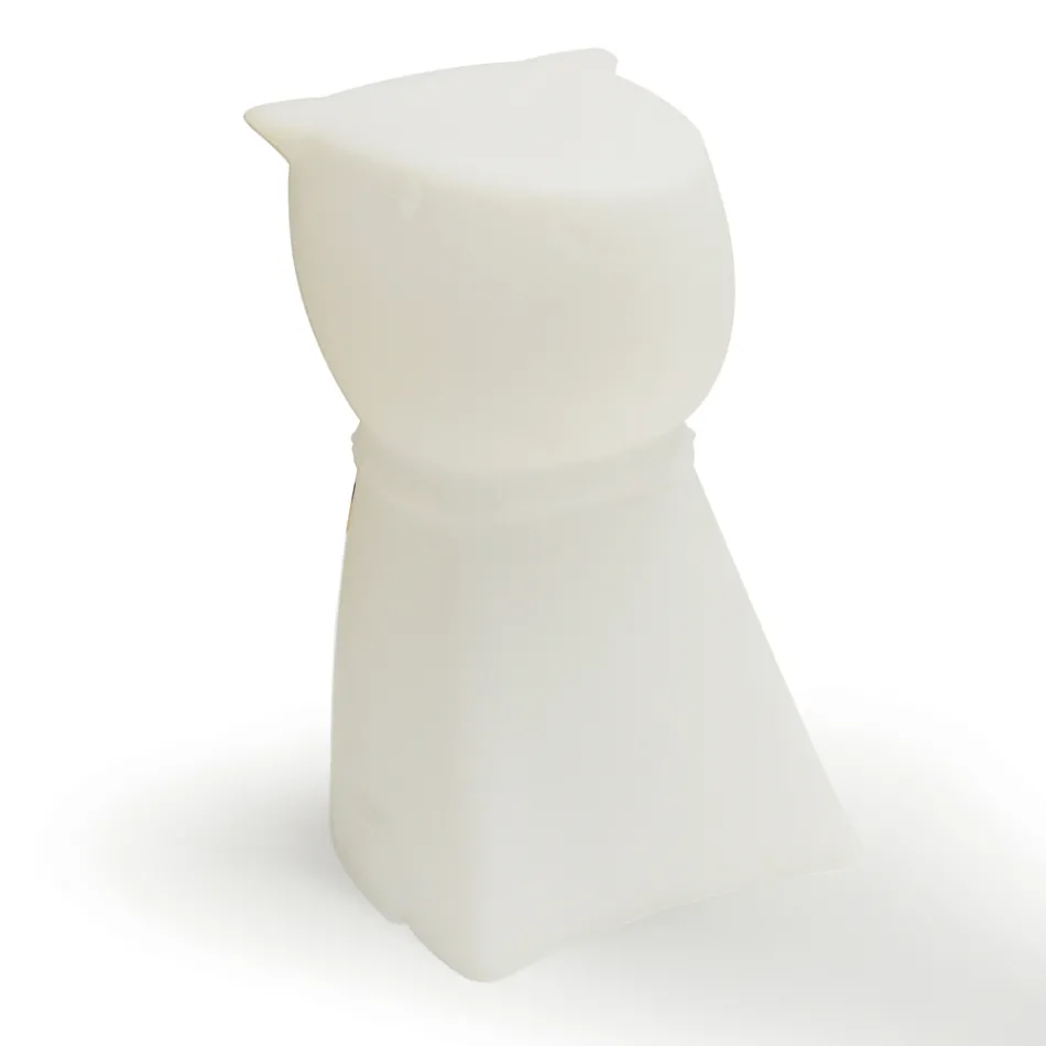 Taboret ogrodowy z akumulatorem w kształcie psa z polipropylenu - Ardea Viadurini