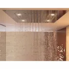 Głowica prysznicowa z chromoterapią dwóch nowoczesnych odrzutowców wzór snu Viadurini