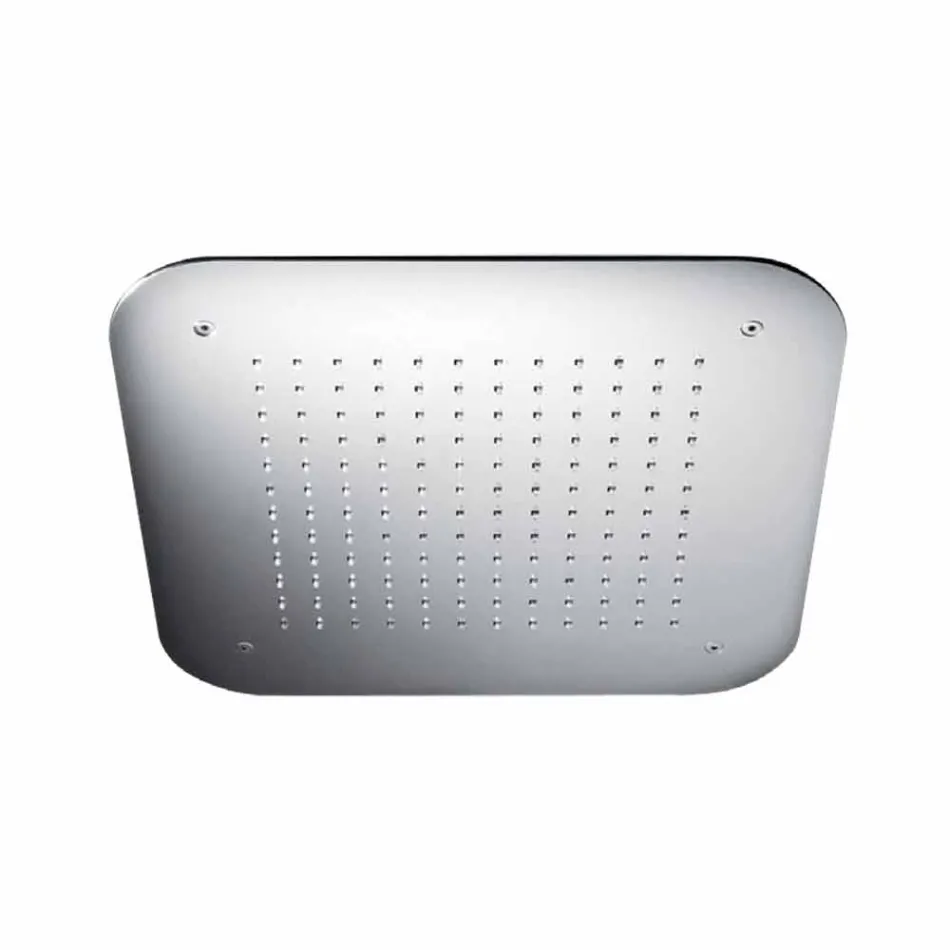 Sufitowa głowica prysznicowa ze stali nierdzewnej wyprodukowana we Włoszech - Elcan Viadurini