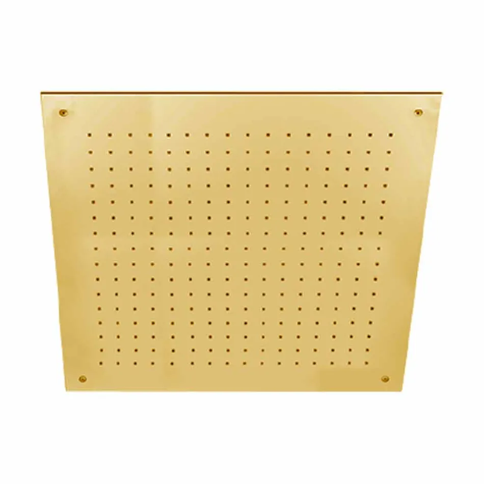 Sufitowa głowica prysznicowa ze stali nierdzewnej wyprodukowana we Włoszech - Cauro Viadurini