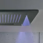 Głowica prysznicowa ze stali nierdzewnej z chromoterapią Made in Italy - Solver Viadurini