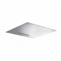 Wysokiej jakości kwadratowa głowica prysznicowa ze stali nierdzewnej Made in Italy - Nello