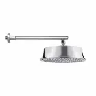 Okrągła głowica prysznicowa z mosiądzu w stylu klasycznym Made in Italy - Betto Viadurini