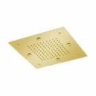 Stalowa głowica prysznicowa z deszczownicą i nebulizatorami Made in Italy - Selmo Viadurini