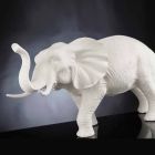 Ręcznie wykonany ceramiczny ornament w kształcie słonia Made in Italy - Fante Viadurini