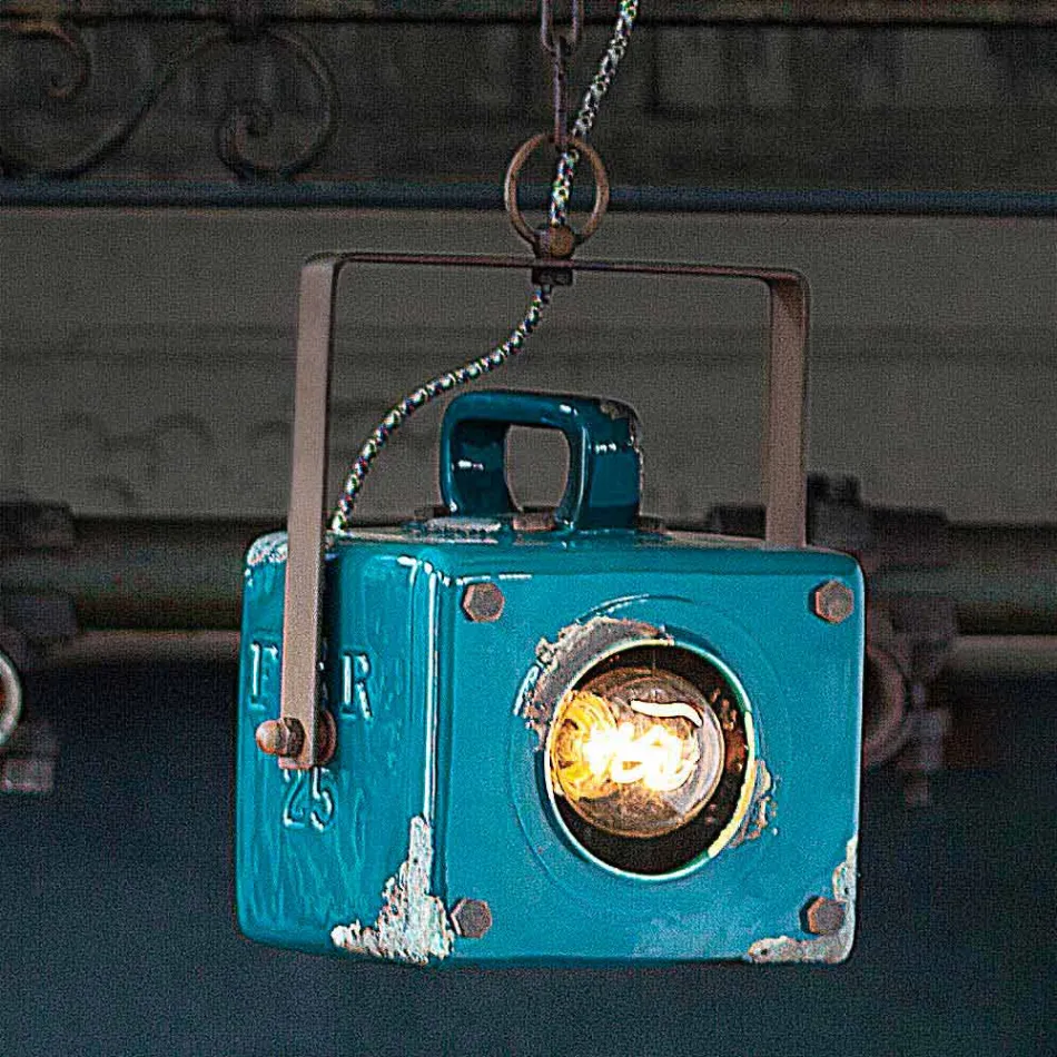 Konstrukcja zawieszenia centrum w zabytkowych ceramicznej i żelaza Allie Viadurini