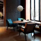 Zawieszenie designerskie ze szkła i mosiądzu ze światłem LED, 3 rozmiary - Alma firmy Il Fanale Viadurini