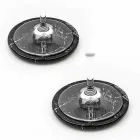Nowoczesne podstawki z kolorowego marmuru Made in Italy, 2 sztuki - Nessa Viadurini