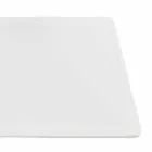 Regenerowana skórzana podkładka na biurko z przeszyciem piórem Made in Italy - Ascanio Viadurini