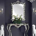 Lustro ścienne, drewniana konsola i ręcznie fortepian we Włoszech Giacomo Viadurini