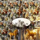 Lusto scienne/podlogowe z litego drewna Grilli York made in Italy Viadurini