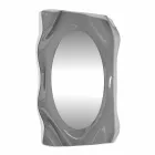 Lustro ścienne Diva w nowoczesnym stylu wędzone, wyprodukowane we Włoszech Viadurini