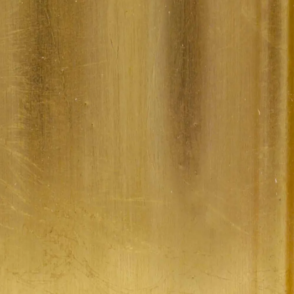 Ręcznie robione, prostokątne włoskie lustro ścienne wykonane we Włoszech Simone Viadurini