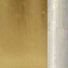 Lustro ścienne złote, srebrne ręcznie robione drewno wykonane Włochy Michele Viadurini