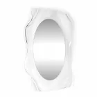 Nowoczesny design przezroczystego lustra ściennego Diva, wyprodukowanego we Włoszech Viadurini