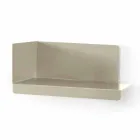 Lustro ścienne i 3 kolorowe metalowe półki po prawej lub lewej stronie - Noelle Viadurini