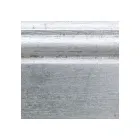 Lustro z szlifowanym lustrem i srebrną ramą w kształcie liścia Made in Italy - Roua Viadurini