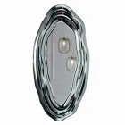 Kryształowe lustro ścienne Made in Italy - Pescara Viadurini