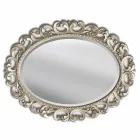 Nowoczesne lustro ścienne wykonane ręcznie z drewna jodłowego we Włoszech Dario Viadurini