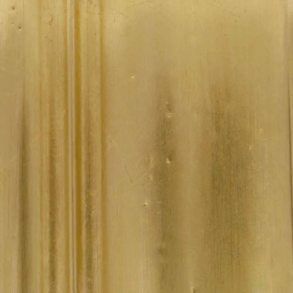 Ręcznie wykonane lustro ścienne Alessio z drewna jodłowego wyprodukowane we Włoszech Viadurini