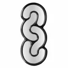 Lustro ścienne ręcznie we Włoszech Teo Viadurini