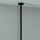 Wiszące metalowe lustro z opcjonalnym oświetleniem Made in Italy - Amadeus Viadurini