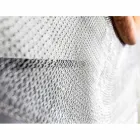 Nowoczesne lustro ścienne w metalu i teaku Monno Viadurini