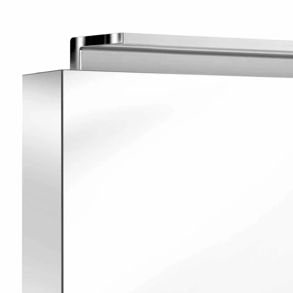 Nowoczesna szafka wisząca 3-drzwiowa z półkami - Bramo Viadurini