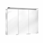 Nowoczesna szafka wisząca 3-drzwiowa z półkami - Bramo Viadurini