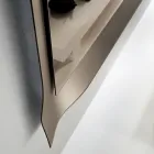 Lustro z ramą o dopasowanym kształcie dostępne w 3 rozmiarach i 2 kolorach - Carolina Viadurini