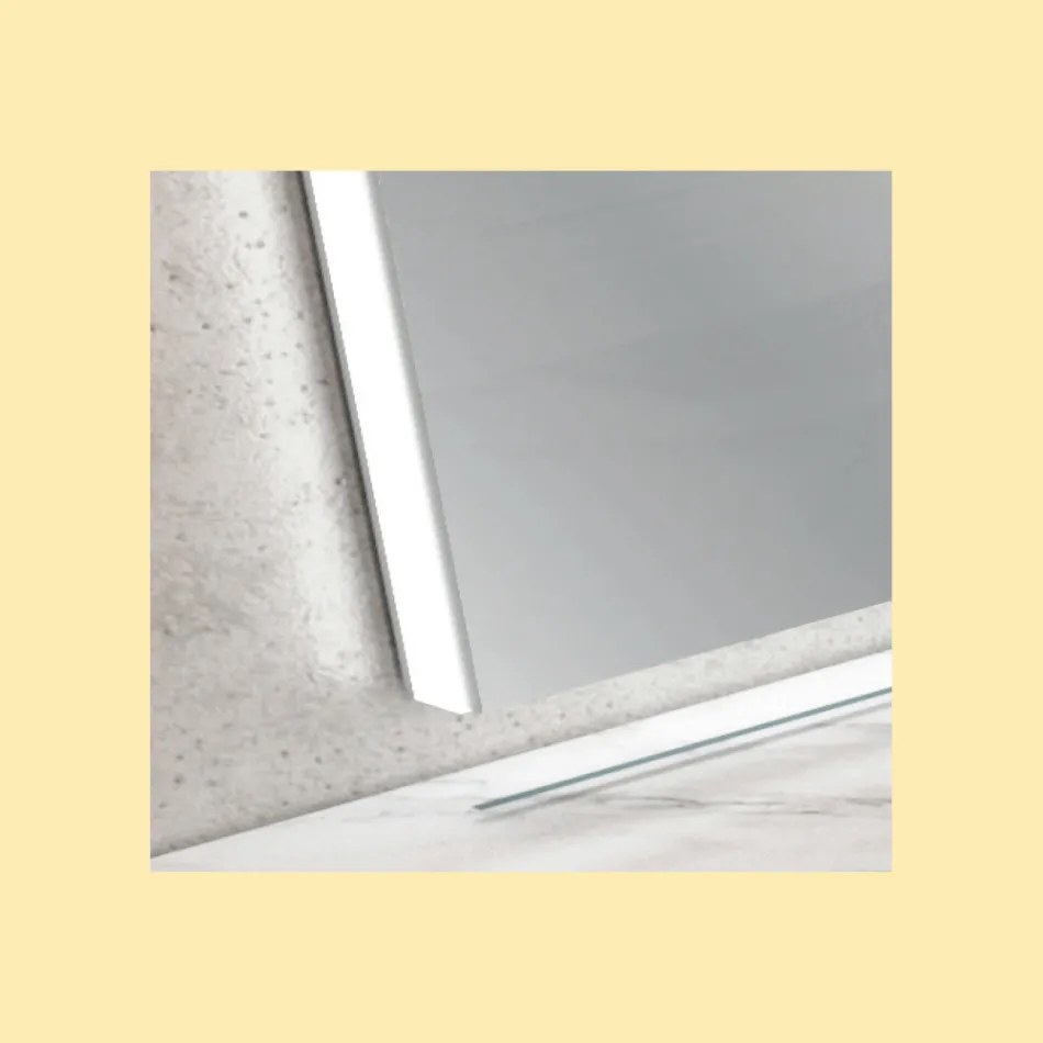 Lustro z podświetleniem otoczenia Wyprodukowano we Włoszech - Gogh Viadurini