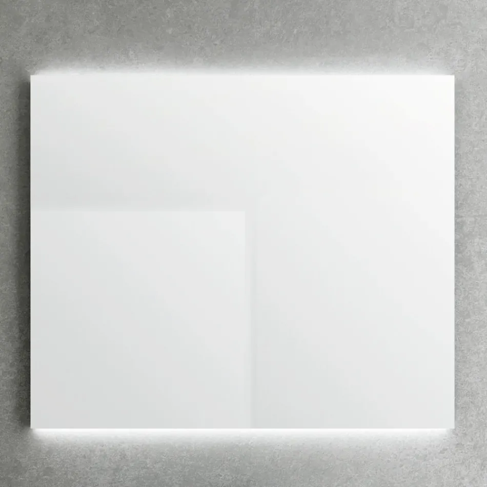 Lustro z podświetleniem po bokach poziomych Made in Italy - Sigmund Viadurini