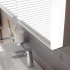 Lustro ścienne z aluminium z oświetleniem LED - Demon Viadurini