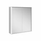 Lustro ścienne z aluminium z oświetleniem LED - Demon Viadurini