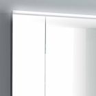 Lustro LED z 3 drzwiami, nowoczesny design, Carol Viadurini