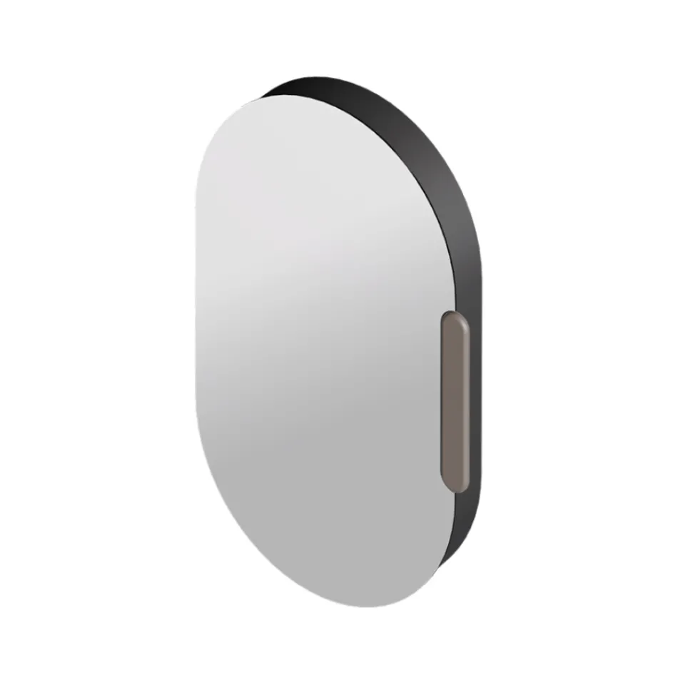 Ceramiczny pojemnik na lustro w różnych kolorach, wyprodukowany we Włoszech - dziewczynka Viadurini