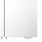 Nowoczesne lustro kontenerowe z 2 drzwiami z aluminium malowanego na srebrno - Alfio Viadurini