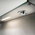 Nowoczesne lustro kontenerowe z drzwiami na zawiasach i oświetleniem LED - Alfio Viadurini