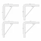 Lustro ścienne z otwieranymi drzwiami i wieszakami na ubrania Made in Italy - Boro Viadurini