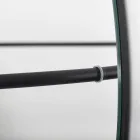 Lustro ścienne z nowoczesnym stalowym wieszakiem na ubrania Made in Italy - Chioccia Viadurini