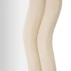 Lustro ścienne z ramą MDF pokrytą aksamitem - białe Viadurini