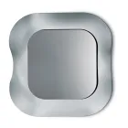 Lustro ścienne z ramą ze szkła topionego Made in Italy - Adored Viadurini