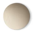 Lustro ścienne Arabella z grawerunkami, wyprodukowane we Włoszech Viadurini