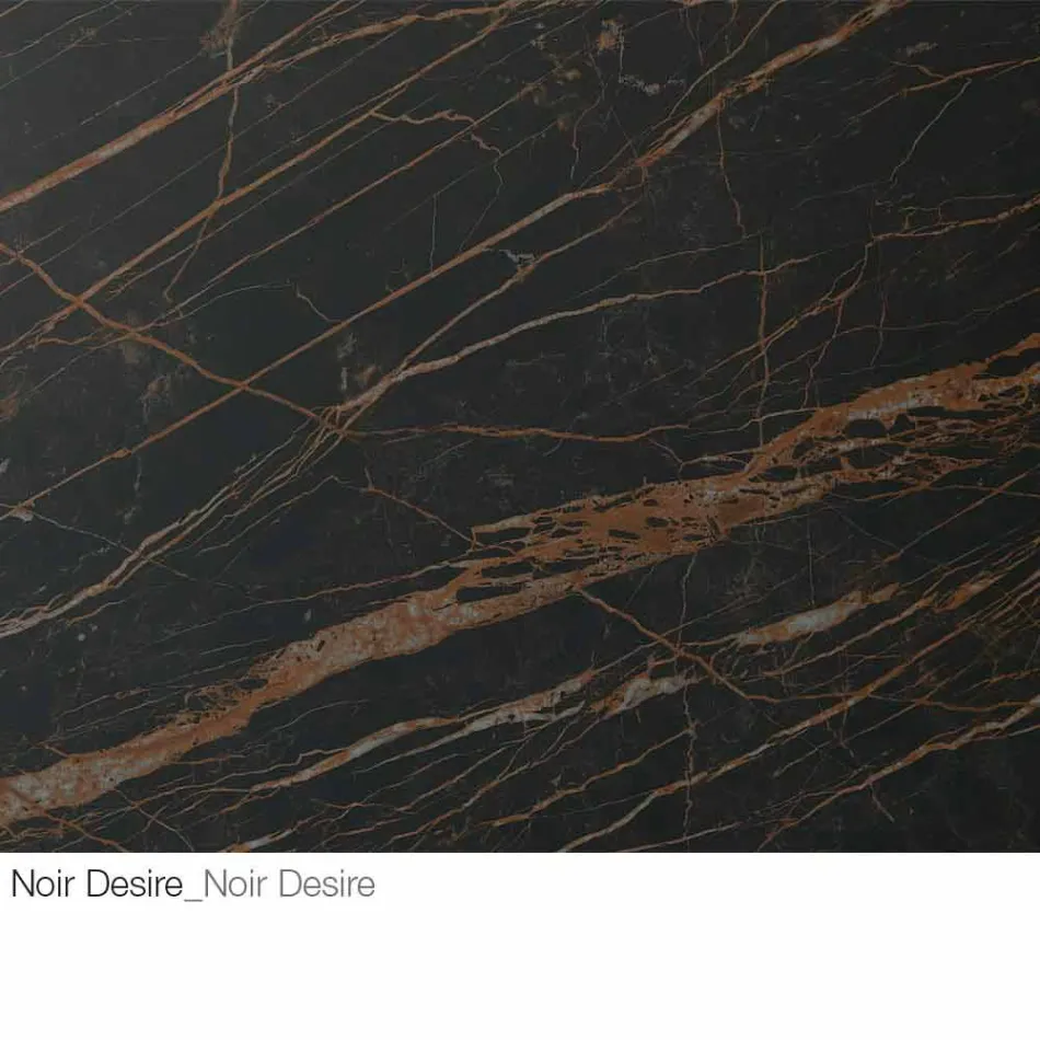 Lustro ścienne z wkładką drewnianą lub ceramiczną Made in Italy - Montecarlo Viadurini