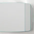 Lustro ścienne ze strukturą z malowanego na czarno drewna Made in Italy - Arya Viadurini