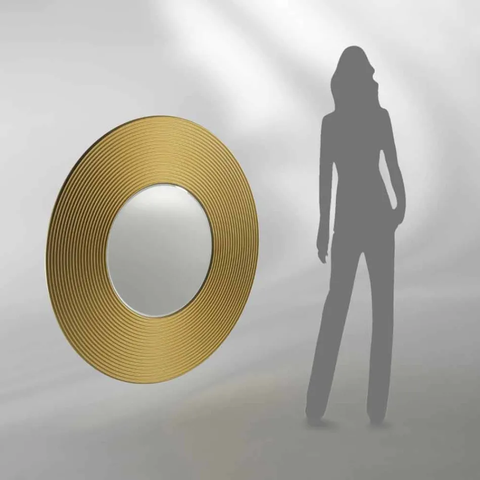 Lustro na ścianę z Malva nowoczesny design, dostępnych w różnych kolorach Viadurini