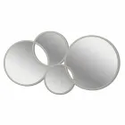 Lustro w kształcie pierścienia Nowoczesne wzornictwo Kolorowe wykończenie - synteza Viadurini