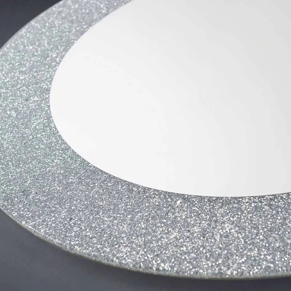 Nowoczesny design lustra ściennego Auro Viadurini